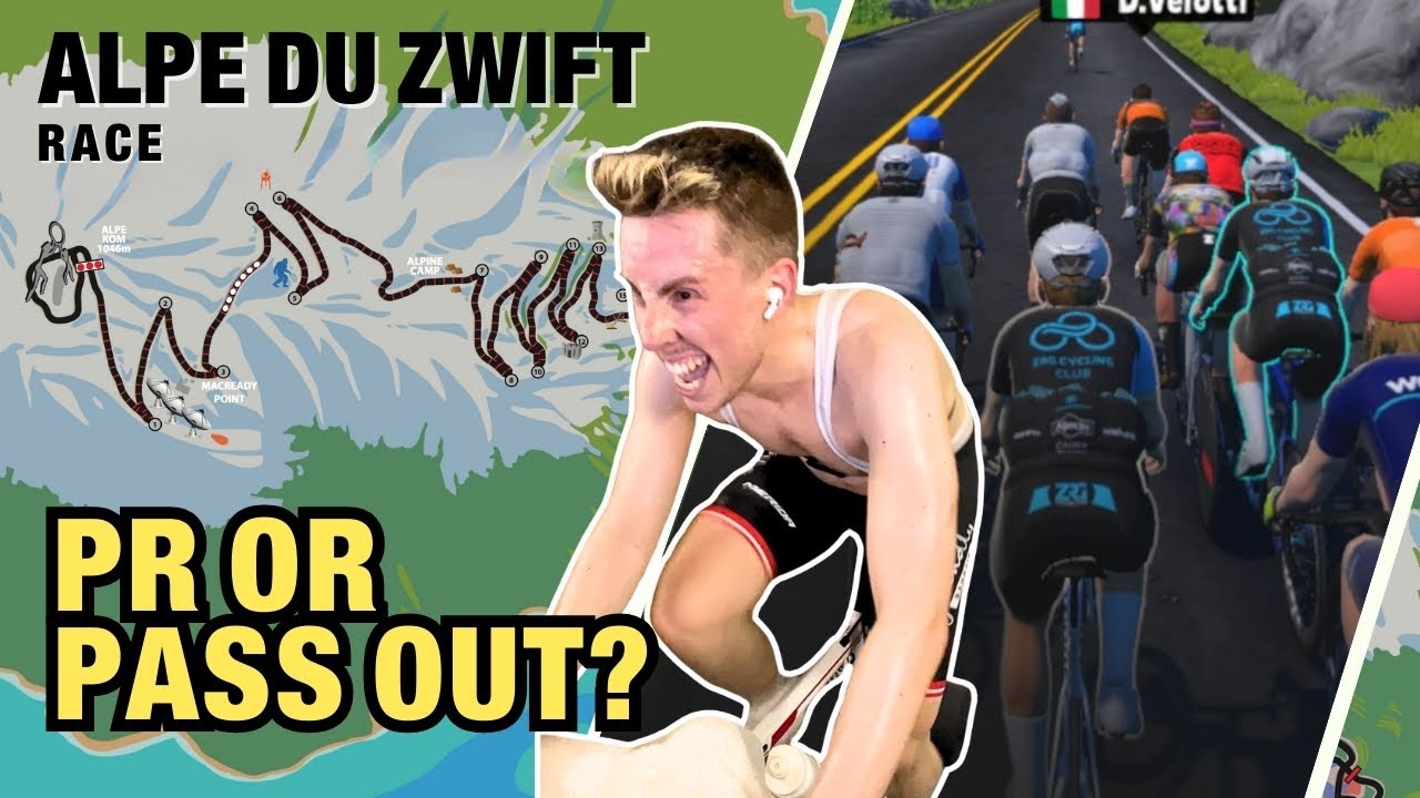 Most Brutal Zwift Race Ever?! - Alpe du Zwift | Dream Bike Race (Cat. A)