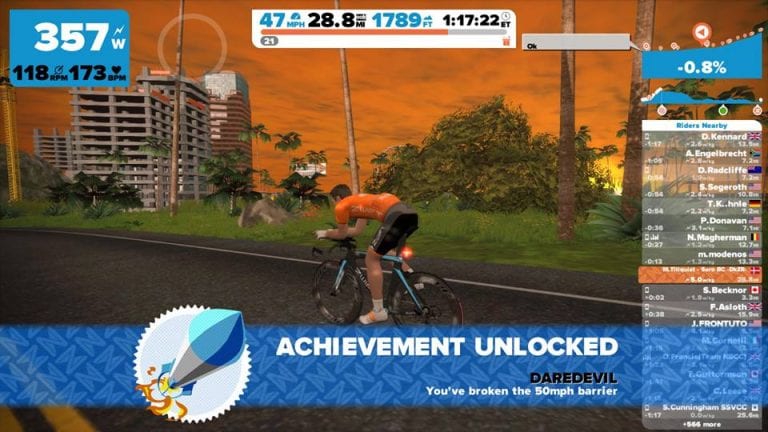 How to hit 50MPH on Zwift