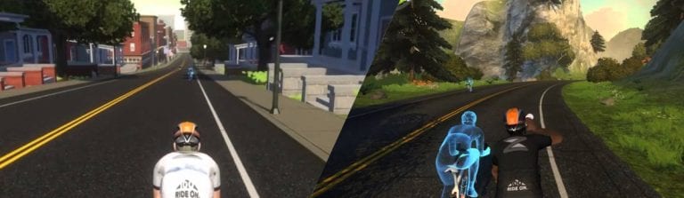 Choosing a course: how to ride either course (Watopia or Richmond) at any time Zwift