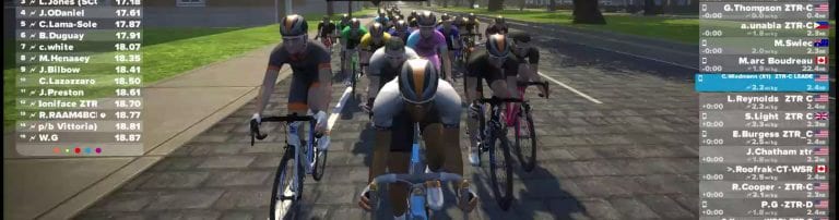 Racing smart on Zwift: don’t dodge the draft