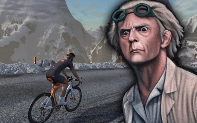 Enter the Zwift time machine