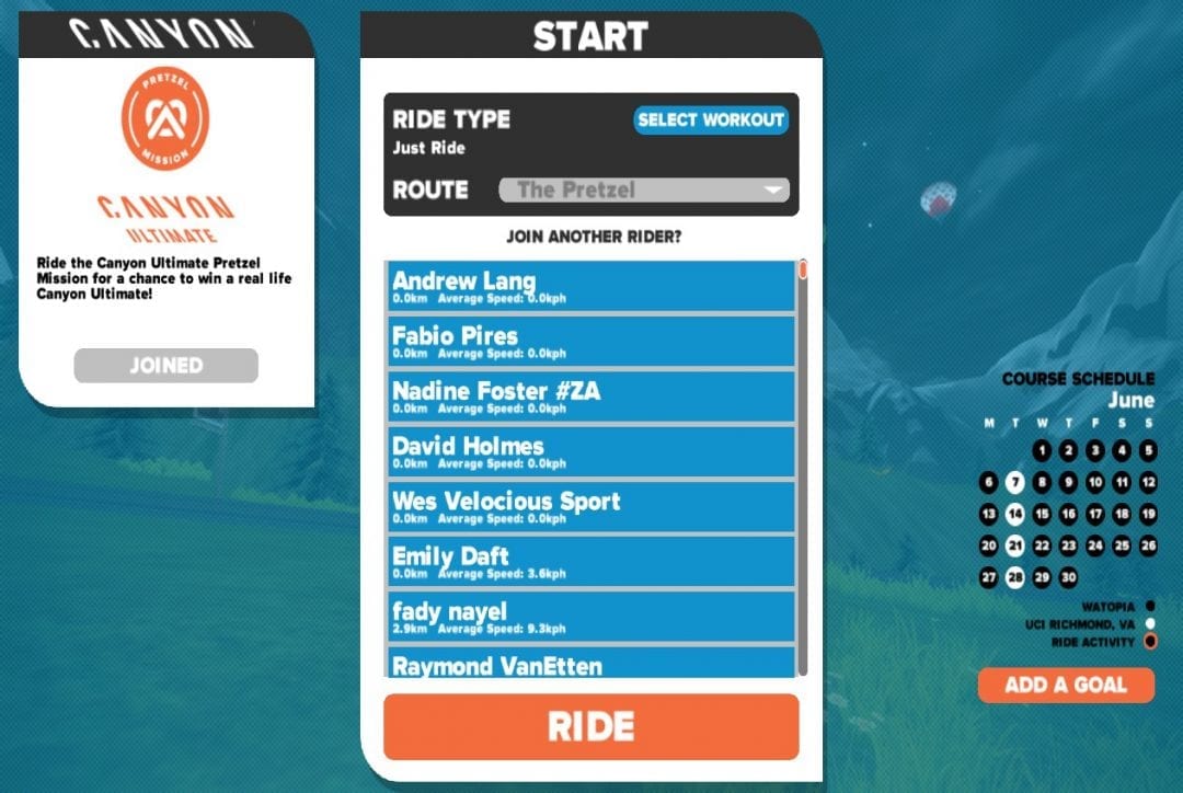 zwift canyon ultimate
