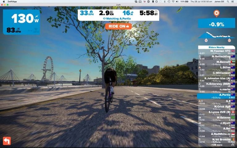 Zwift version 1.0.13531 released