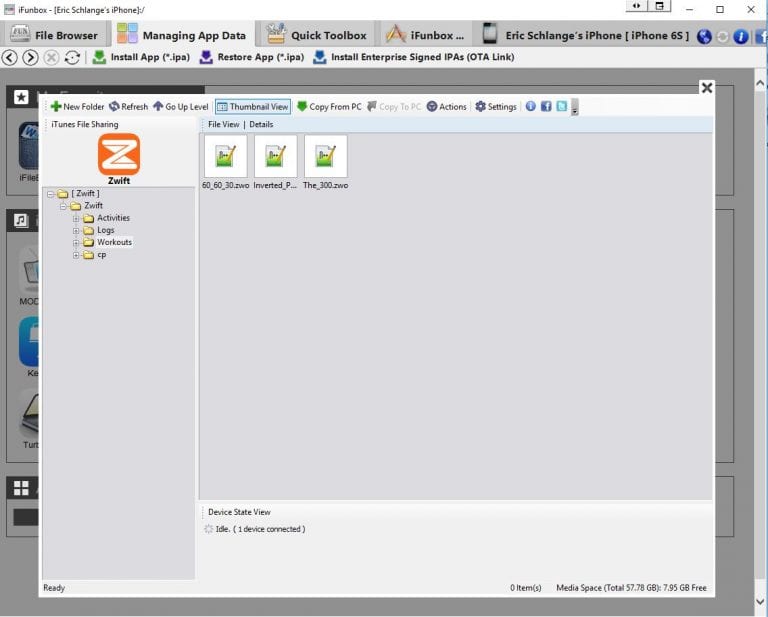 How to Copy Custom Workout Files to Zwift for iOS