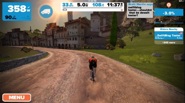 Watopia “Volcano Flat” route details