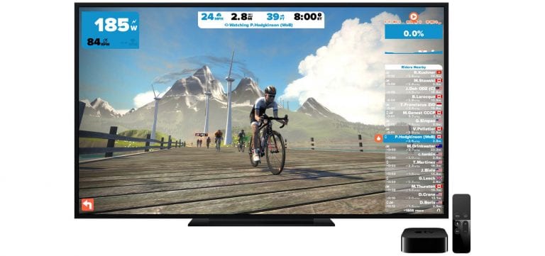 Sign up to test Zwift on Apple TV