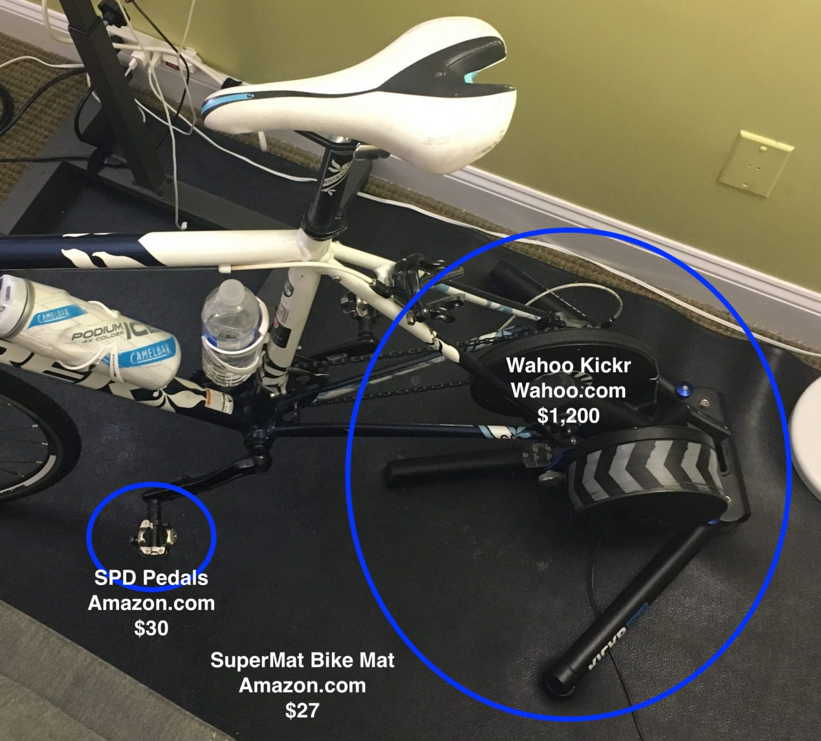 wahoo kickr bike tablet holder