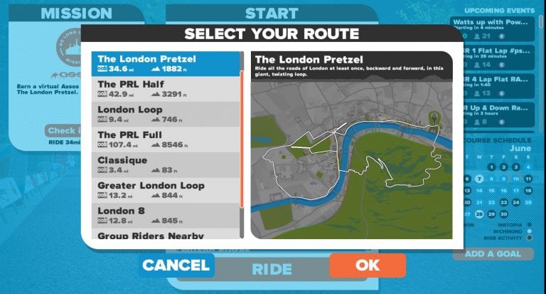 London Pretzel route details