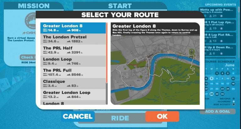 “Greater London 8” Route Details (London)