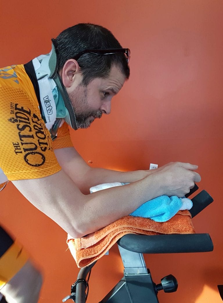 Zwifting with a Broken Neck