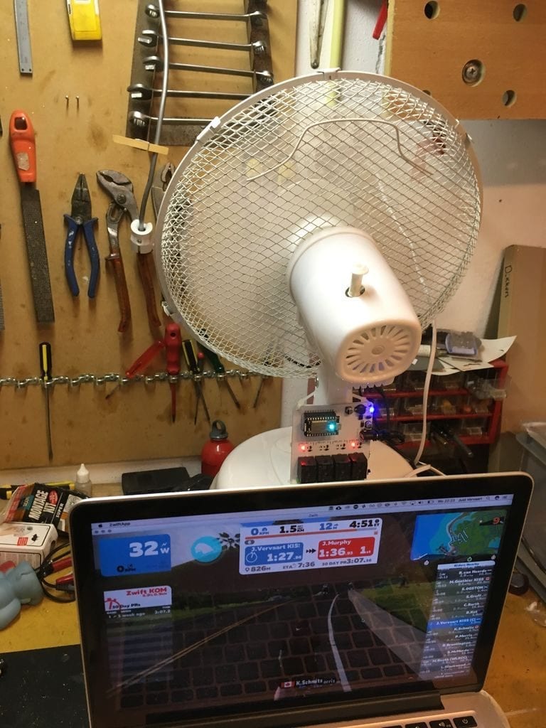 How To Create An Internet Connected, Variable Speed Fan for Zwift