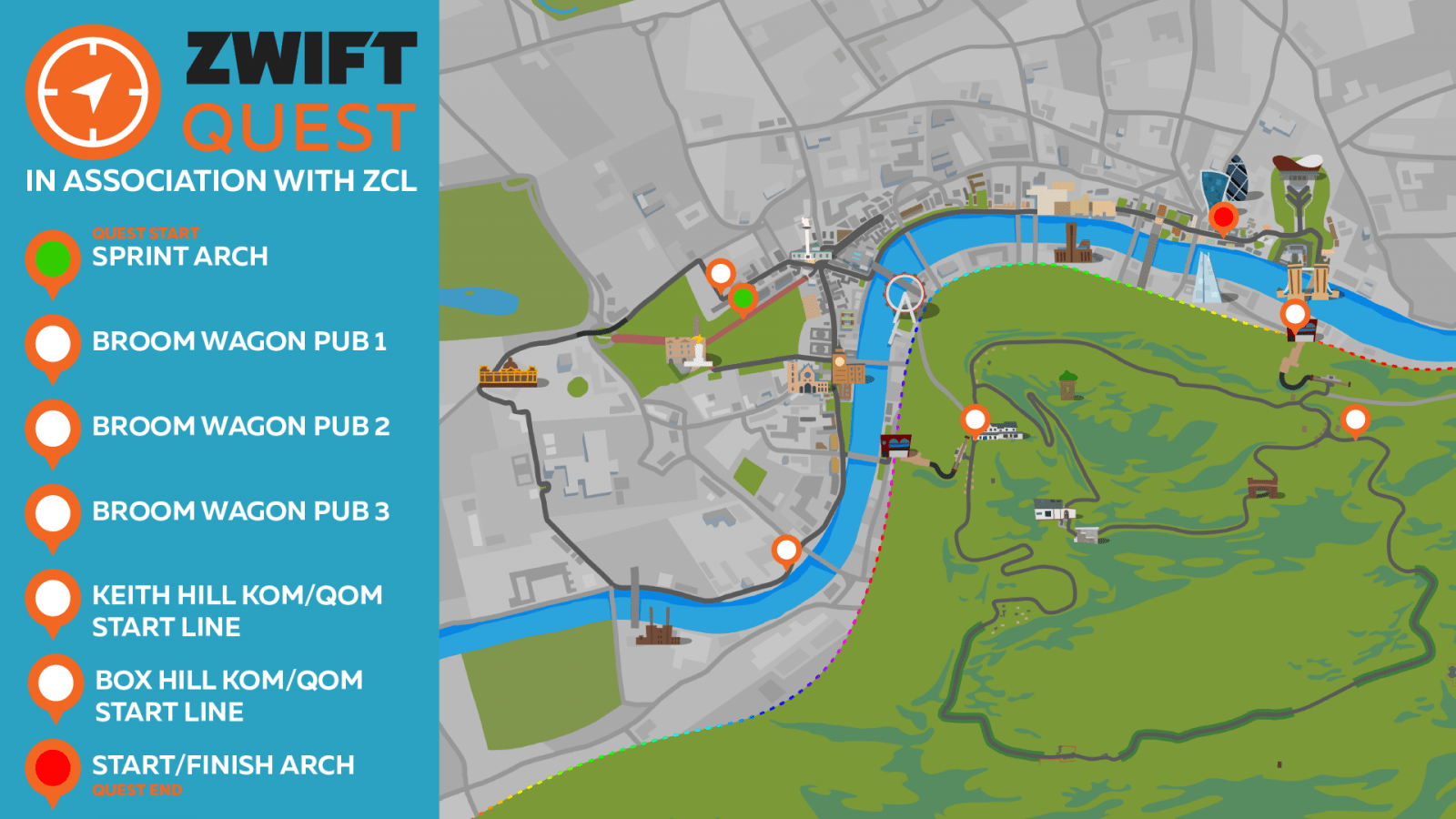 tick tock zwift route