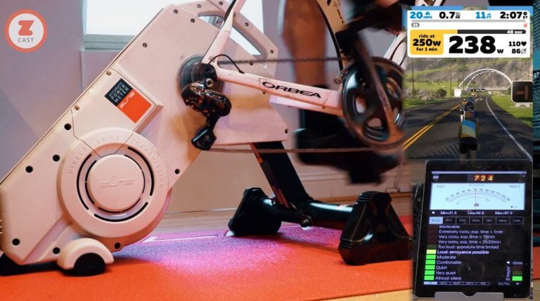 Noise Testing Trainers – A Sweaty Business (Neo vs Kickr vs Drivo)