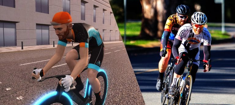 Crit Race Comparison: Zwift vs Outdoors