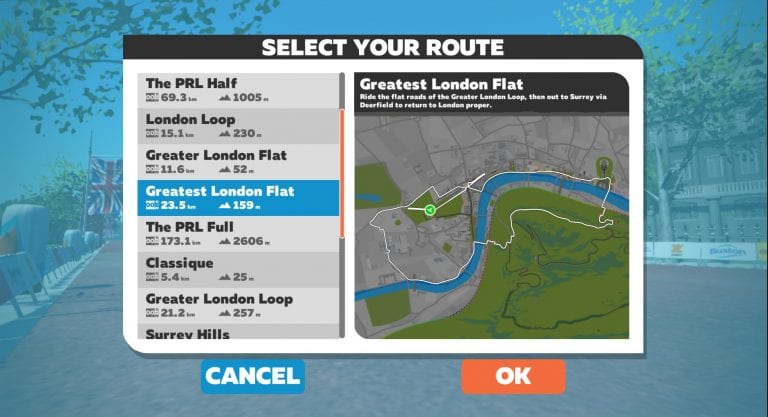 “Greatest London Flat” Route Details