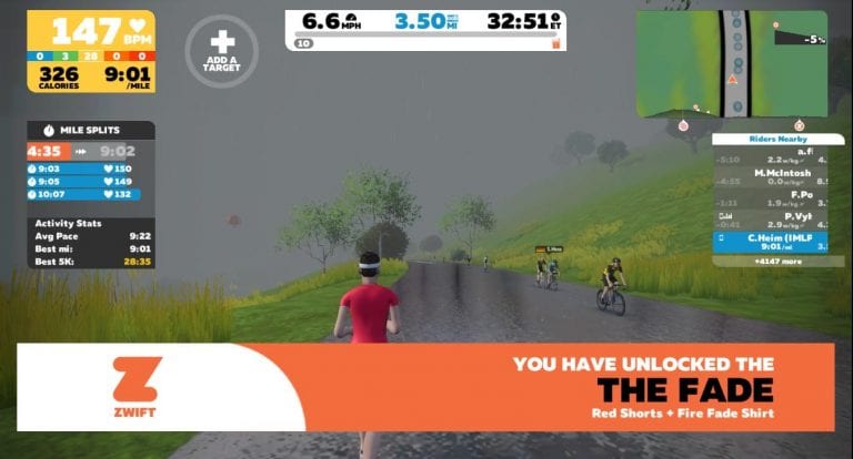 Zwift Run Basics: XP Points, Levels and Unlocks