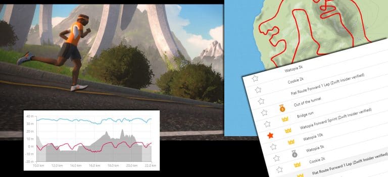Verified Strava Segments for Zwift Runners