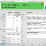 Indoor Zwift Workout-High average power, low variability.