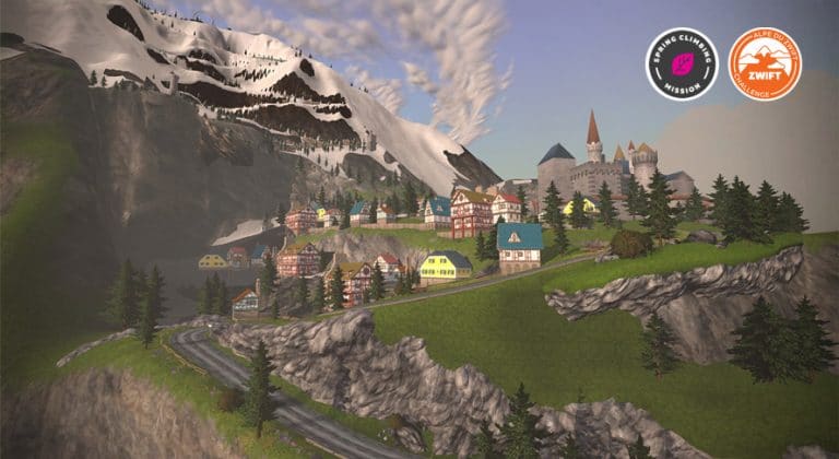 Zwift Spring Climbing Challenges Announced