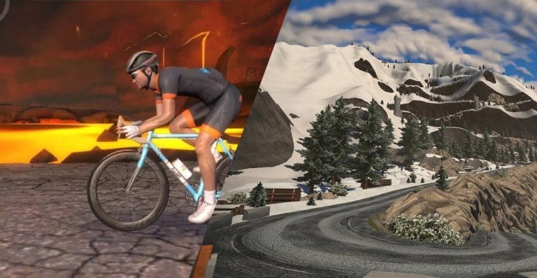 Watopia “Tour of Fire and Ice” Route Details