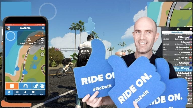 Swift Zwift Tip: How to Give Multiple Ride-Ons at Once