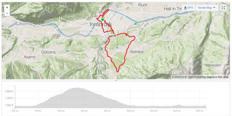 Innsbruck Course Recon Rides Shared on Strava