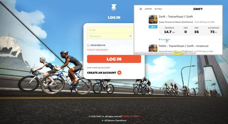 Find Your Zwift User ID on my.zwift.com