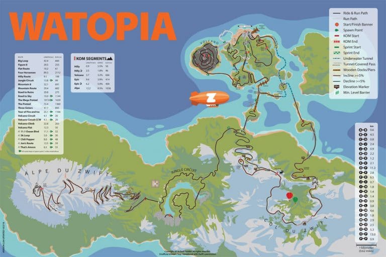 New Watopia Map Posters Available