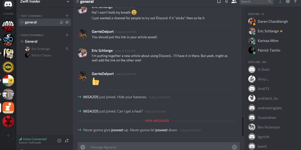 Using Discord On Zwift Zwift Insider