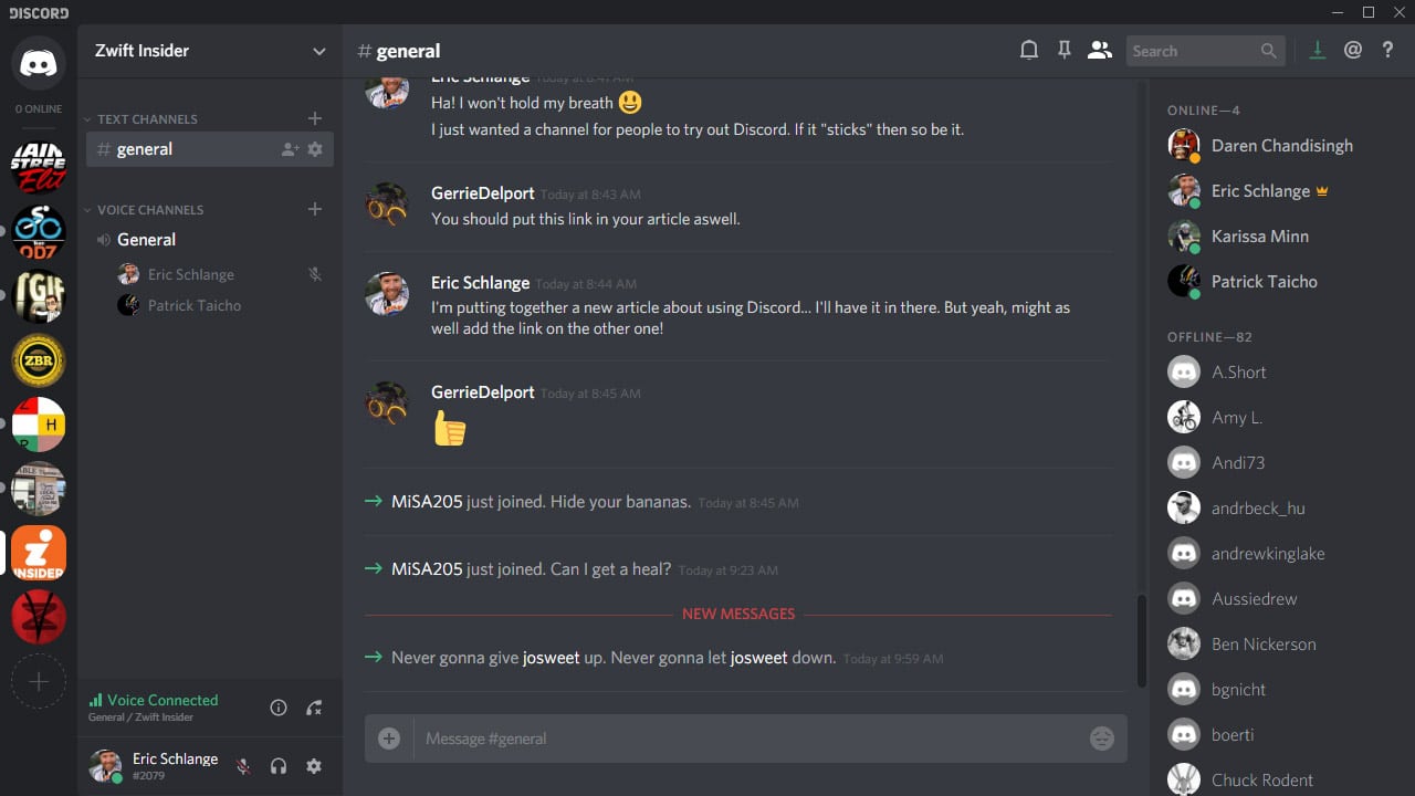 Using Discord On Zwift Zwift Insider