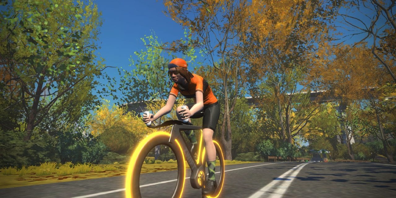 e tron bike zwift