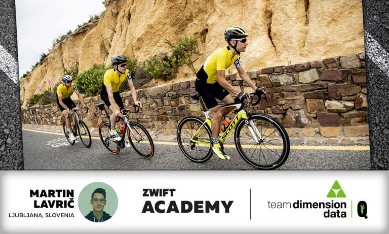 Martin Lavrič of Slovenia Crowned Winner of the 2018 Zwift Academy