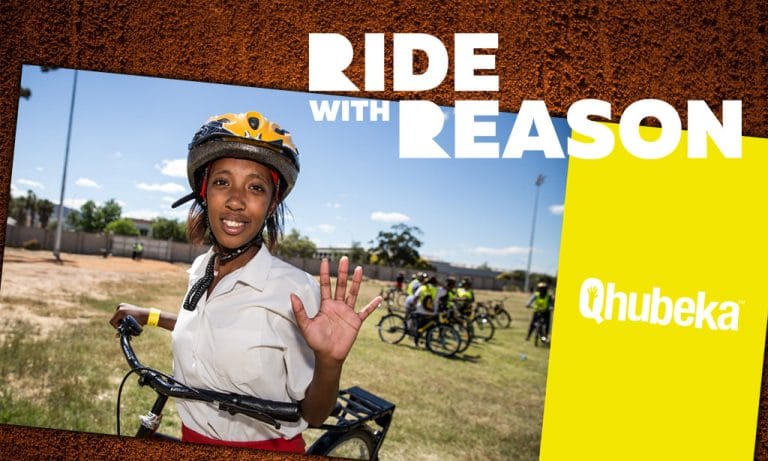 Ride with Reason Week 2 Challenge: Ride for Qhubeka