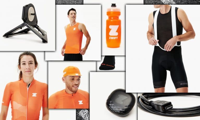 Zwift Shop Re-Launched with Trainers, Clothing and More