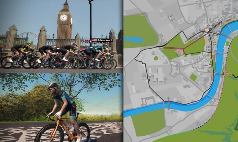 Route Maps & Details for Zwift’s London Course