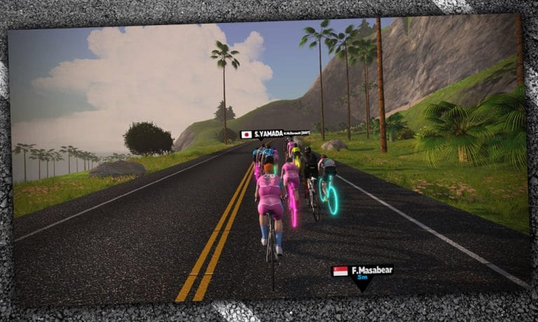 Teamwork at Morning Grind Fondo Race #10