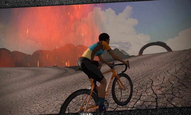 Watopia “Whole Lotta Lava” Route Details