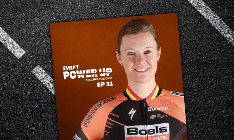 Jolien D’Hoore​​ On​​ Balancing Uni And Racing (Zwift PowerUp Cycling Podcast #31)