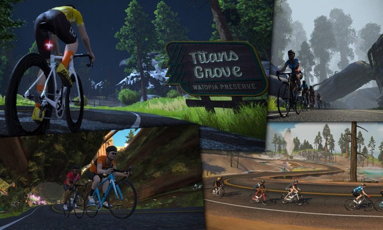 “Titans Grove” Watopia Expansion Released