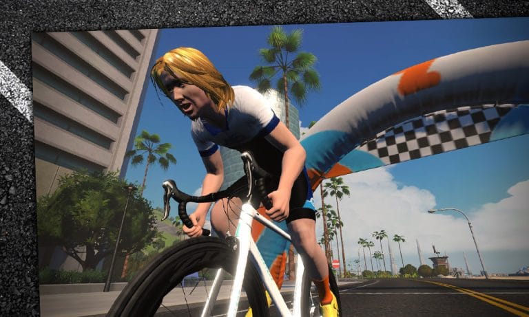 How to Stand Up in Zwift