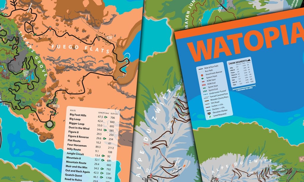 Download Or Purchase A Watopia Course Map Zwift Insider Download Or Purchase A Watopia Course Map Zwift Insider