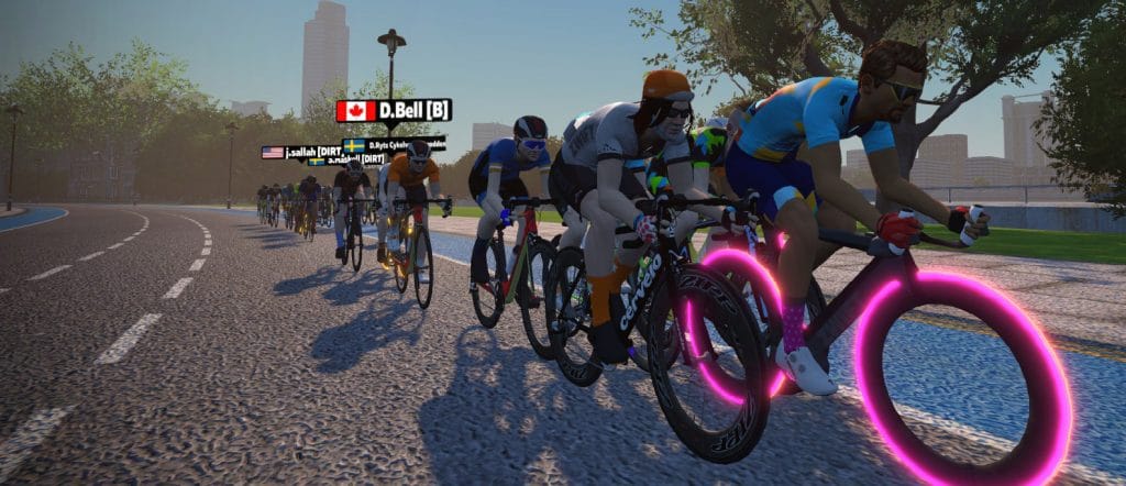 zwift outdoors