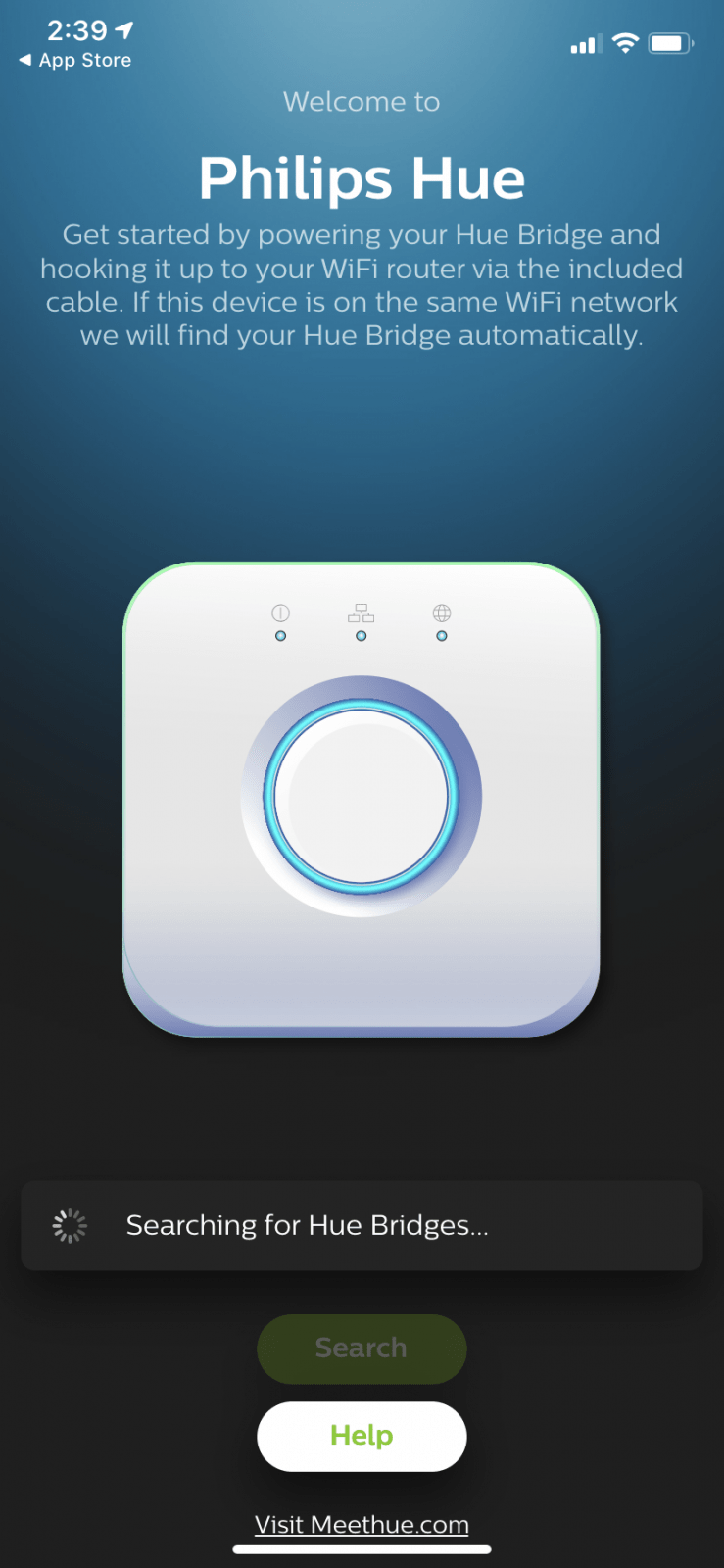 hue sync app not connecting to bridge hue sync app not connecting to bridge