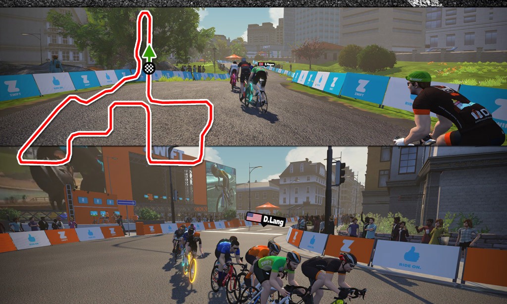Crit City “Bell Lap” Route Details Zwift Insider