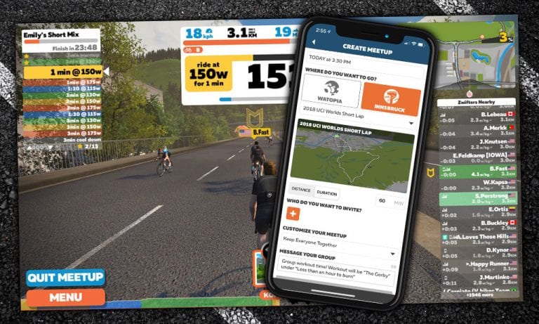 Group workouts via Zwift Meetups? This hack makes it easy!