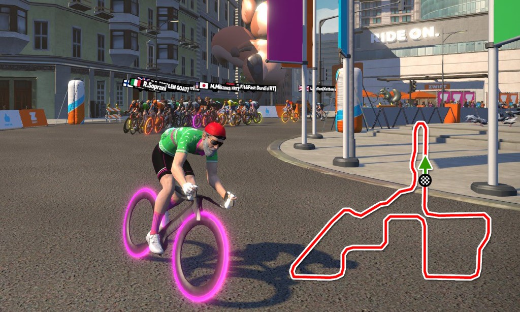 best bike for zwift crit city