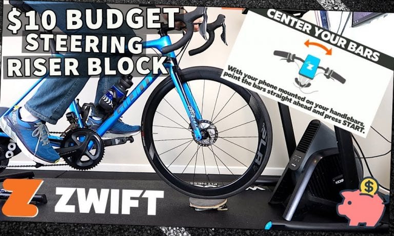 Video: Make Your Own Zwift Steering Riser