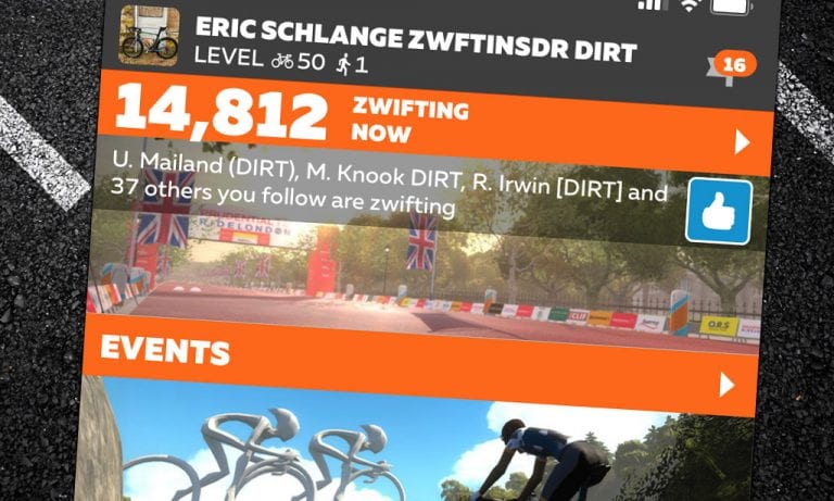 New “Peak Zwift” Achieved: 14,812