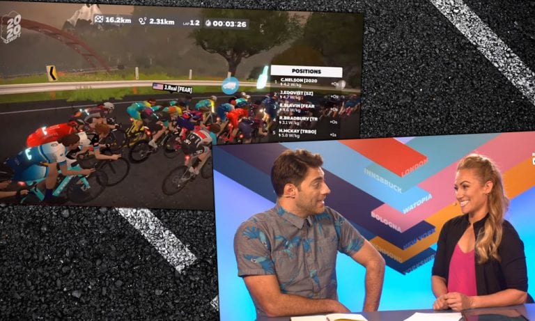 Video: Tour de Zwift Stage 3: Watopia Pro-Am Race