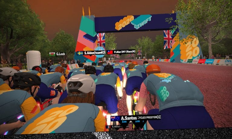 How the Race Was Lost: Tour de Zwift, Stage 1
